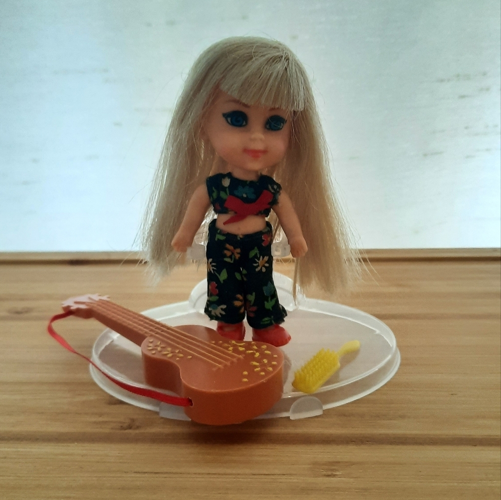 Rare Mattel Liddle Kiddles Beat A Diddle doll